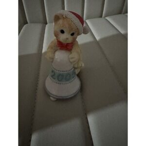 2005 Enesco Calico Kittens "Ringing in the Mew Year!" Abbey Press Exclusive Rare